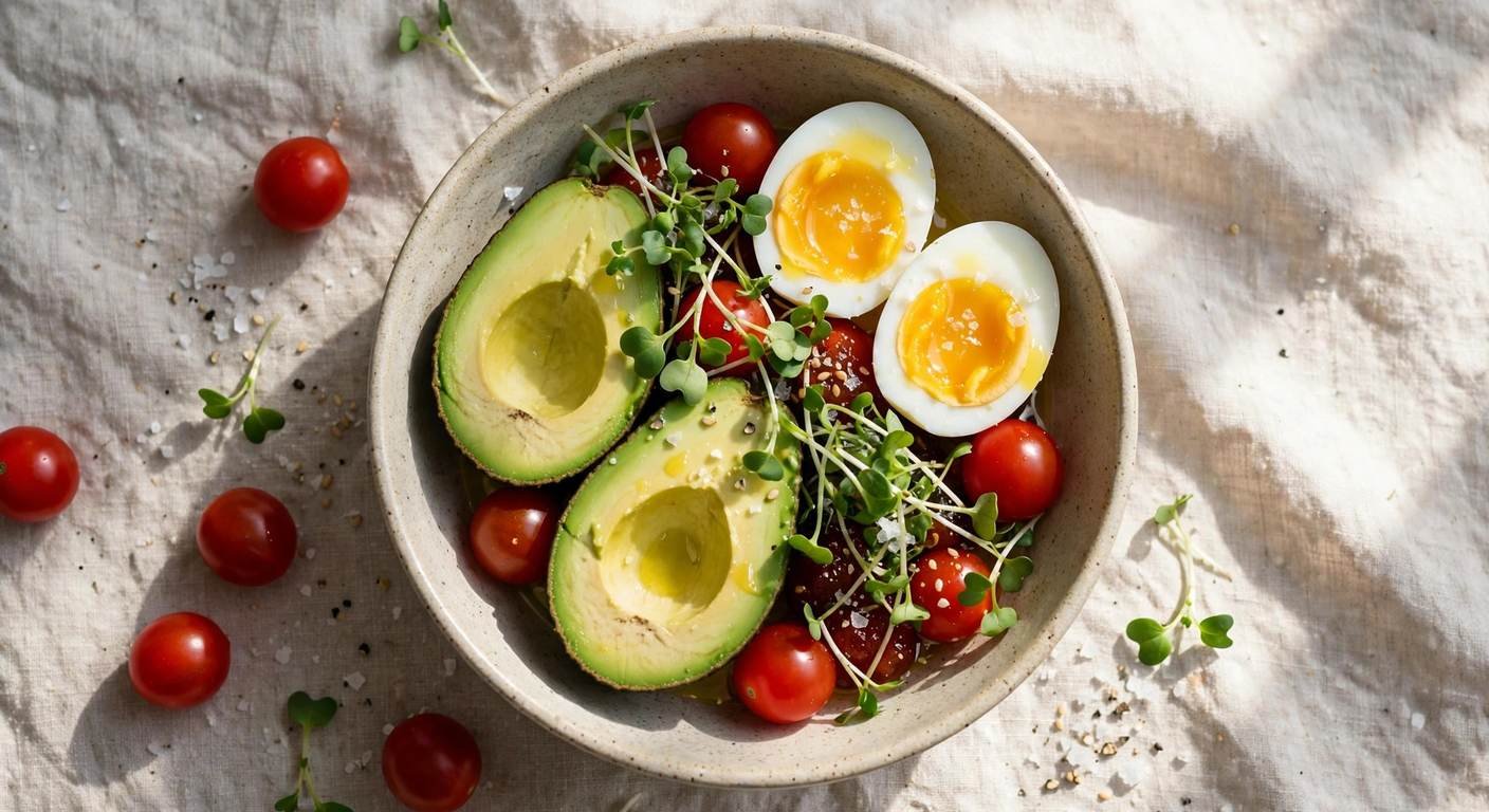 Keto Avocado Egg Breakfast Bowls to Start Your Day Right