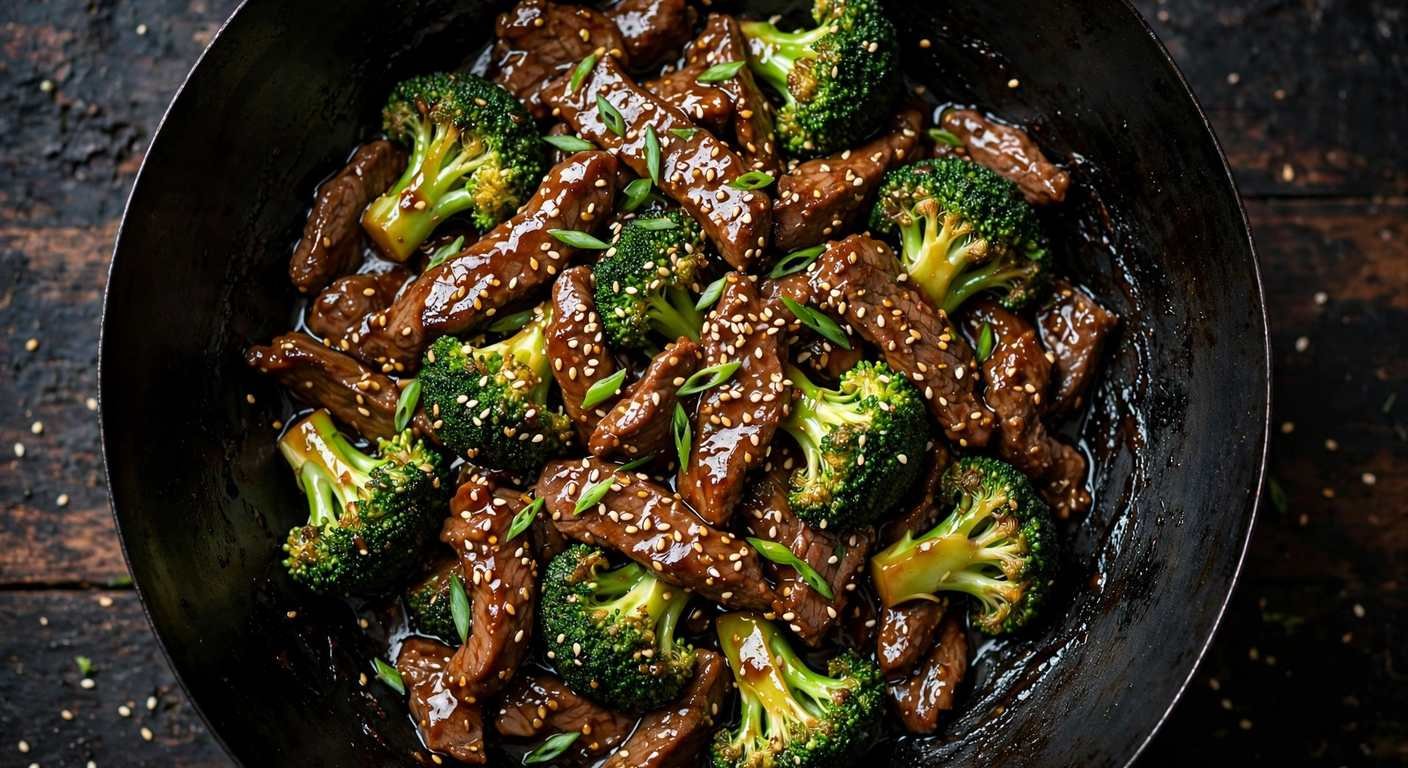 Keto Beef and Broccoli Stir-Fry in 25 Minutes