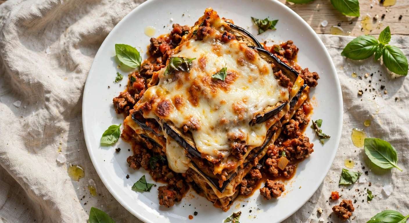Keto Eggplant Lasagna: All the Comfort, None of the Carbs